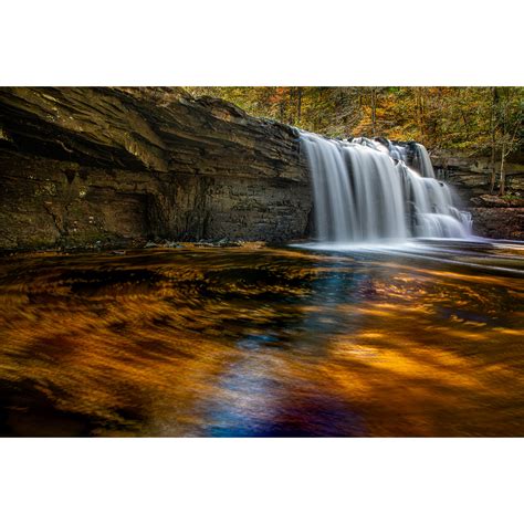 Brush Creek Falls, West Virginia Photograph by J. Perez