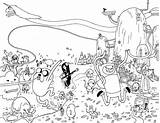 Adventure Time With Finn And Jake Coloring Pages  sketch template