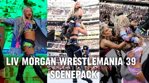 LIV MORGAN SCENEPACK WRESTLEMANIA 39 (for edits and much more!) - YouTube