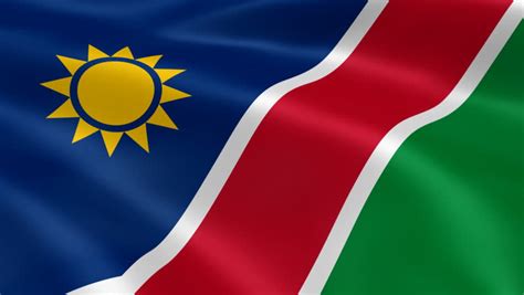 Namibia Flag Waving Stock Footage Video 2974651 - Shutterstock