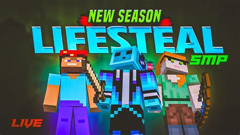 Minecraft LifeSteal SMP Live | Lifesteal SMP New Season Is Here - YouTube