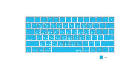 Taiwanese-magic keyboard-cover-102-design ⋆ BEFINE