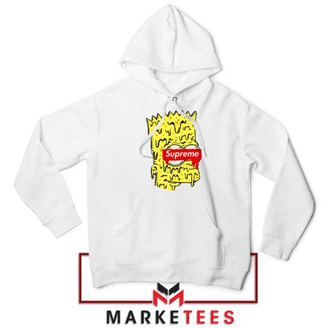 Bart Simpson Supreme Hoodie Sitcom Parody Hoodies S-2XL - Apparel