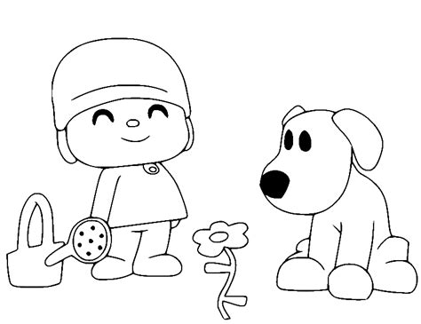 Loula Coloring Pages - Free Pocoyo Coloring Pages Printables