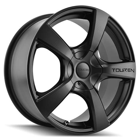 Touren TR9 17x7 5x108/5x4.5" +42mm Matte Black Wheel Rim 17" Inch ...