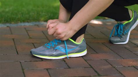 Sports Shoes Woman Tying Running Shoes Stock Footage SBV-308174972 - Storyblocks