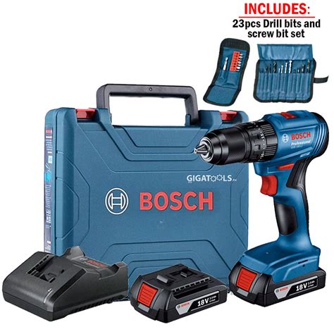 Bosch GSB 185-LI Cordless Brushless Hammer Metal Chuck Drill Driver 18 – GIGATOOLS Industrial Center