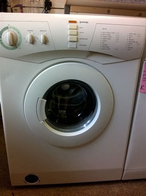 Gorenje WA1287 1200 Spin 6KG Load A Rated Washing Machine in White | in Weymouth, Dorset | Gumtree