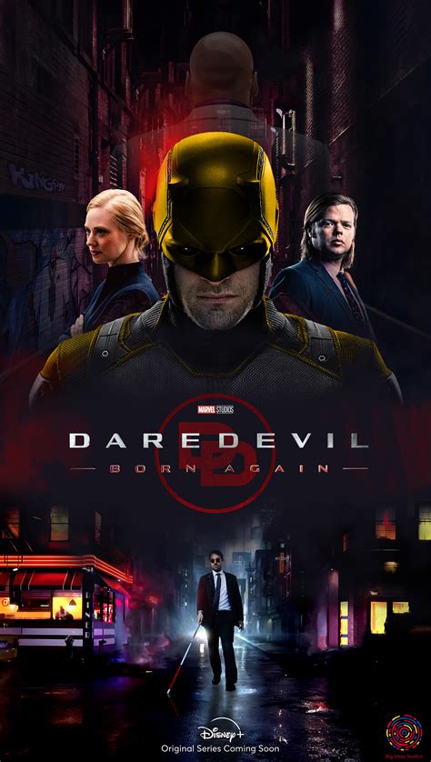 Daredevil Poster Design | Marvel Studios | Disney+ on Behance