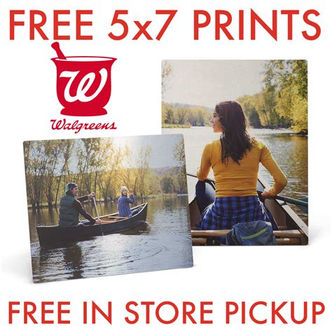 TWO FREE 5x7 Prints at Walgreens - Free In Store Pickup - Julie's Freebies