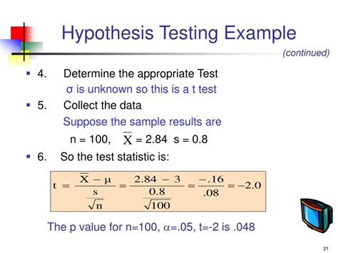 PPT - Week 8 Fundamentals of Hypothesis Testing: One-Sample Tests ...