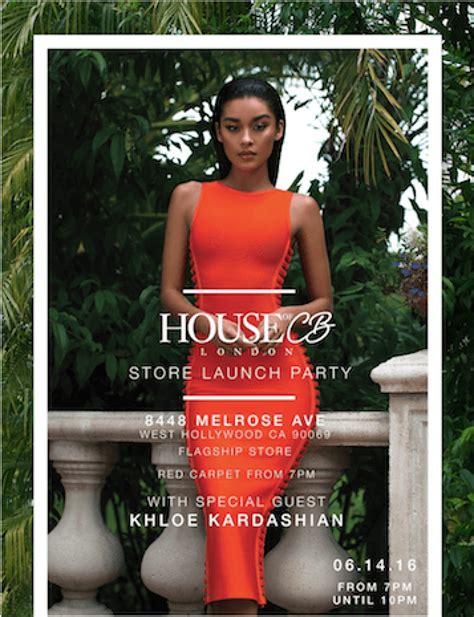 House of CB US Flagship Store Opening with Khloe Kardashian - LA Guestlist