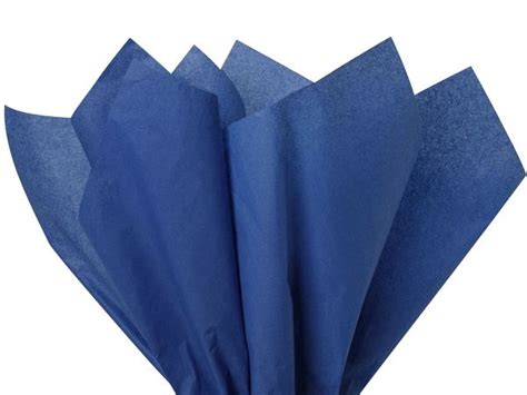 Dark Blue Color Tissue Paper, 20x30", Bulk 480 Sheet Pack | Color ...