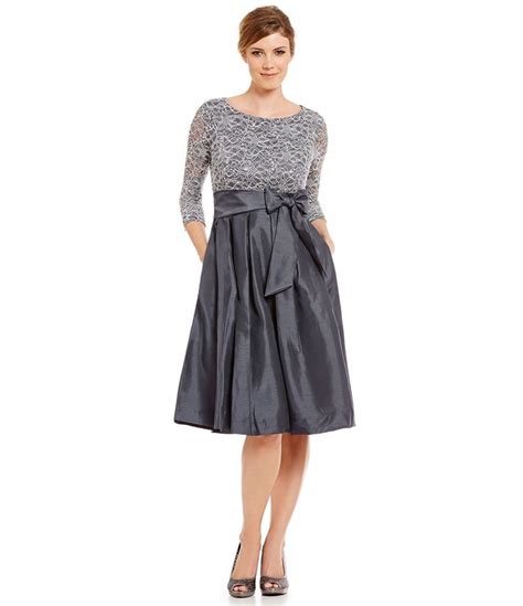 #Dillards | Taffeta party dress, Metallic cocktail dresses, Party dress