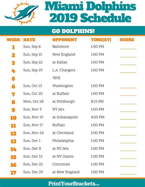 Miami Dolphins Schedule 2022 Release Date