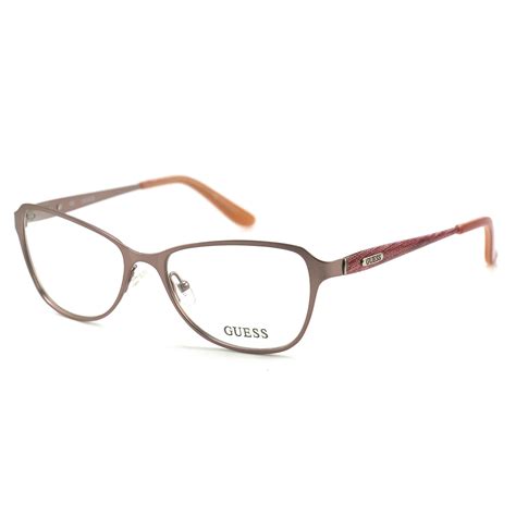 Guess Women's Eyeglasses GU2426 PNK Pink 52 16 135 Full Rim - Walmart.com - Walmart.com