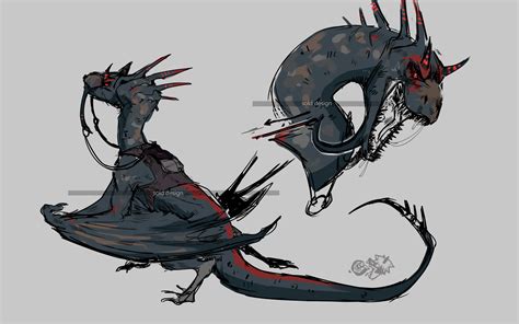 ArtStation - Sketchy wyvern