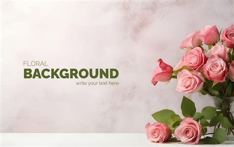 Premium PSD | Psd flower placed on a white table background with some ...