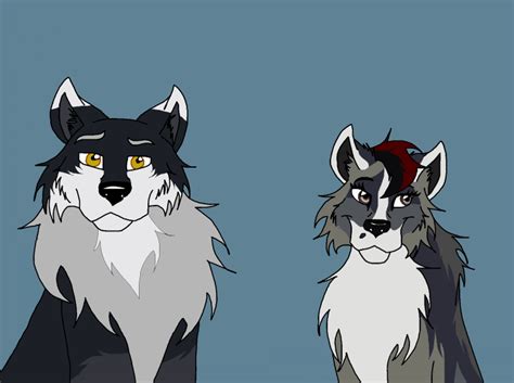 Wolf Kiss ... My first GIF! by ArticWolf14 on DeviantArt