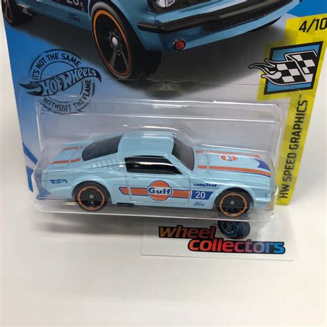 '65 Mustang 2+2 Fastback #116 Gulf * Blue * 2020 Hot Wheels ...