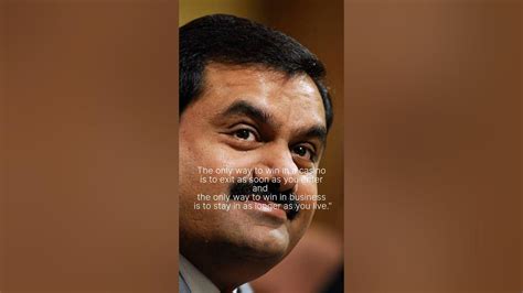 Business quote by gautam Adani - YouTube