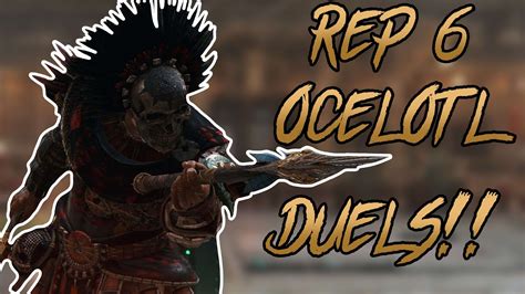 REP 6 Ocelotl CARRIES 2v2 Duels!! |For Honor: "Ocelotl" 2v2 Gameplay - YouTube