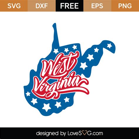 Free West Virginia SVG Cut File - Lovesvg.com