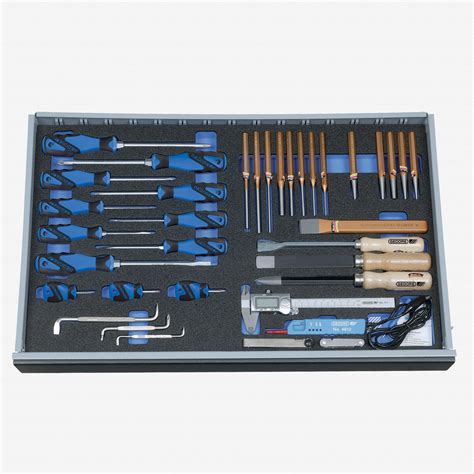 Gedore 2005 CT4-2160-119 Tool set in 4/4 CT tool module, 37 pieces