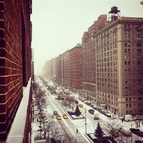 New York- new snow! | New york snow, Street view, Fab life