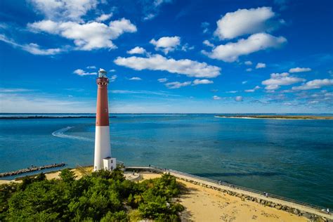 barnegat lighthouse Barnegat Light, NJ 08006 39°45’51” N 74°6’19” W | Dronestagram