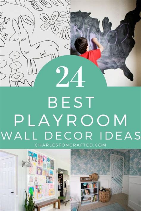 27 DIY Playroom Wall Decor Ideas