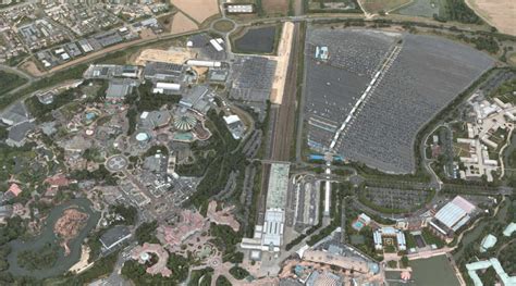 Disneyland Paris Parking Lot Solar Farm Construction Continues to Make Progress