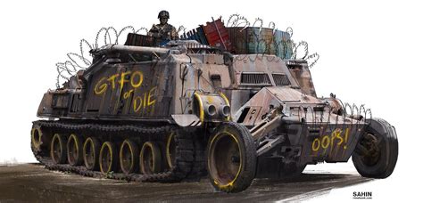 Pin by christian maupin on Zombie | Post apocalyptic tanks, Zombie survival vehicle, Dieselpunk ...