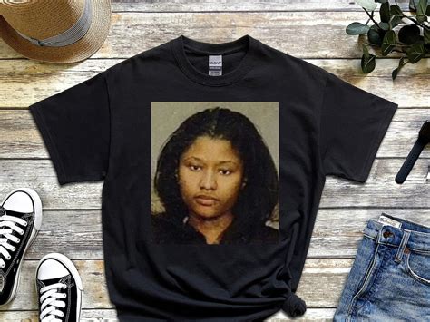 Nicki Minaj Mug Shot Shirt, Nicki Minaj Tour Merch, Nicki Mugshot Shirt, Nicki Minaj Tshit ...