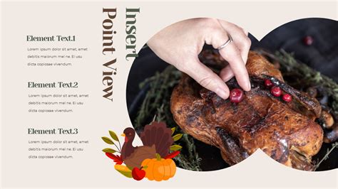 Thanksgiving Day Simple Presentation Google Slides Template