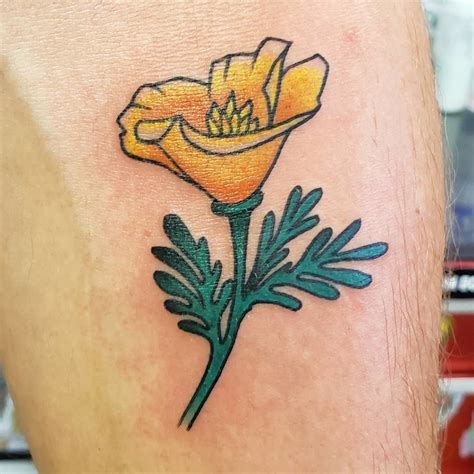 101 Amazing California Poppy Tattoo Ideas You Need To See! | Outsons ...