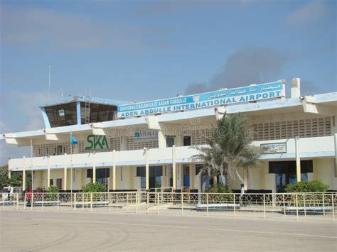 Mogadishu International Airport Terminal, Somalia Editorial Image - Image of tower, control ...