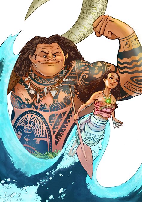 Moana Art by Stefano Spaziani