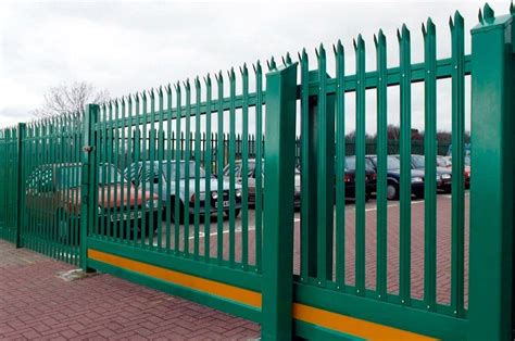 Steel Palisade Gates - Procter Contracts