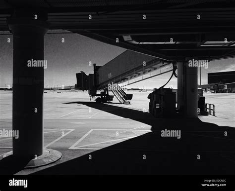 Airport jetway Stock Photo - Alamy