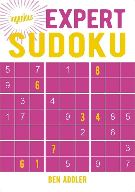 Ingenious Puzzles: Expert Sudoku (Paperback) - Walmart.com - Walmart.com