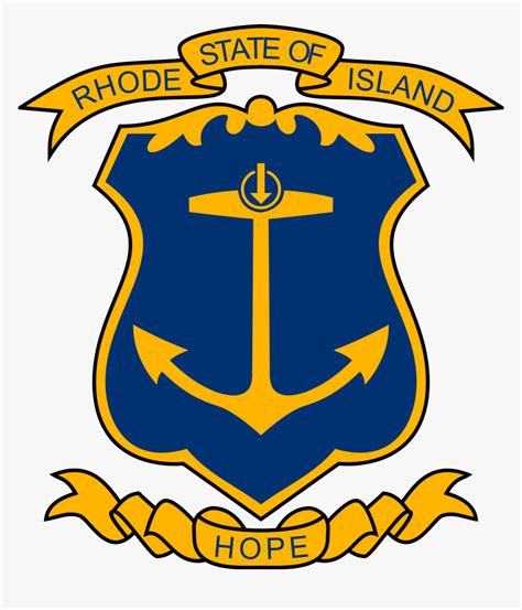 From The Ri Dept - State Of Rhode Island Seal, HD Png Download - kindpng