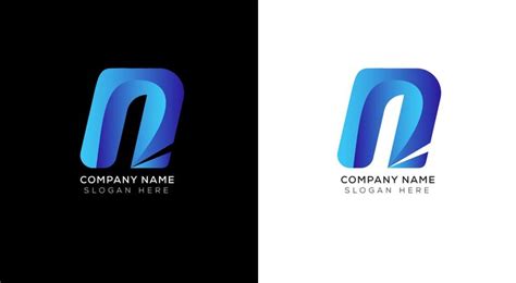 Premium Vector | Gradient small letter n logo design