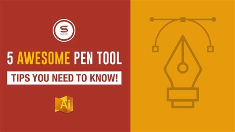 5 AWESOME PEN TOOL TIPS FOR ADOBE ILLUSTRATOR THAT YOU NEED TO KNOW - I... | Pen tool ...