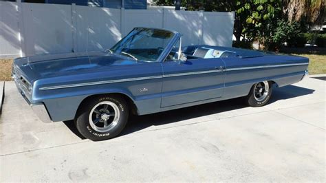 1966 Dodge Polara Convertible Big Block for sale: photos, technical specifications, description