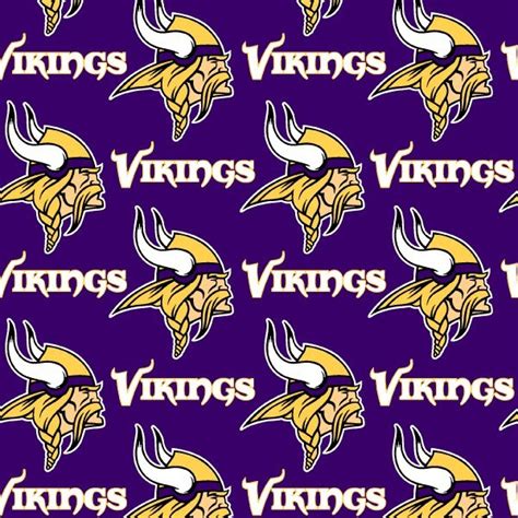 NFL Logo Minnesota Vikings 6456 Purple