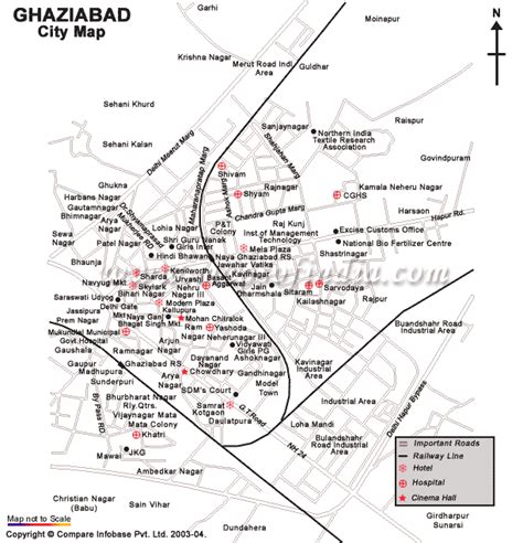 Ghaziabad Map - India