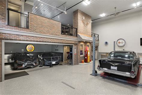 Unique Retro-Inspired Garage with Contemporary Loft | Gonyea ...