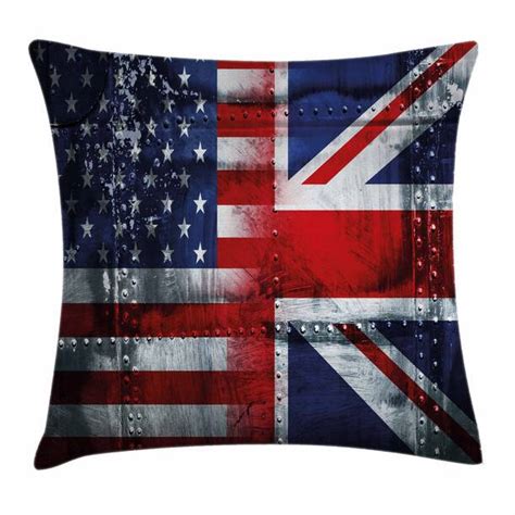 Ambesonne Union Jack Pillow Cover | Wayfair