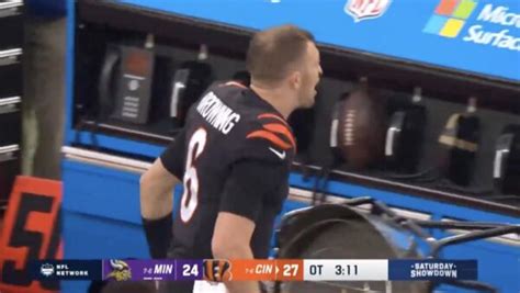 Jake Browning had savage message for Vikings after Bengals' Week 15 win